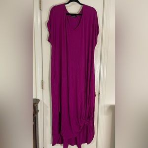 Fuschia Maxi Dress 2x